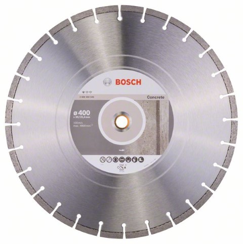 BOSCH DIAMOND CUTTING DISC STANDARD FOR CONCRETE 400 MM X 25.4 MM